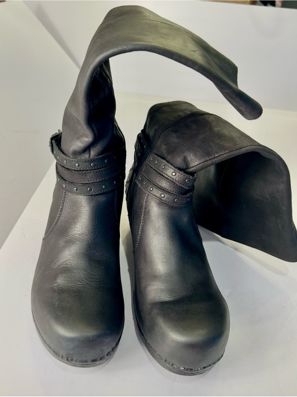 DANSKO Myra Black Studded Mid-Calf Women's Boot - Picture 16 of 16